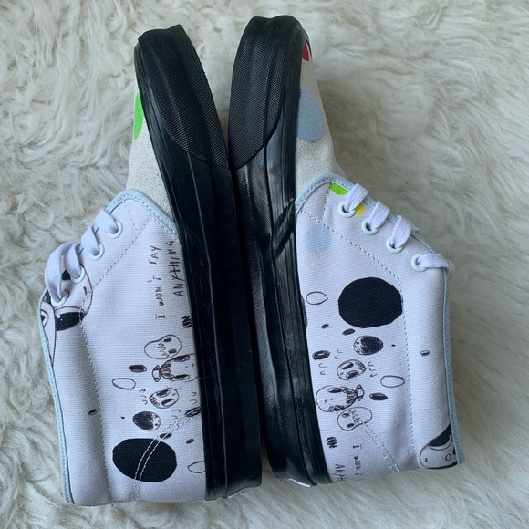 Vans x Javier Calleja OG Chukka Boot LX Off-White Limited High Sneakers US 9.5 - Picture 4 of 8